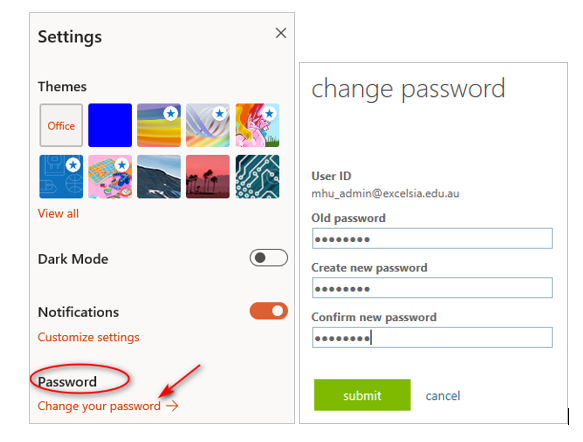 create app password office 365